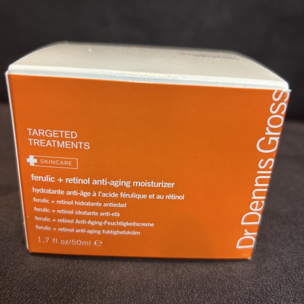 DR DENNIS GROSS FERULIC ACID + RETINOL ANTI AGING MOISTURIZER  1.7 OZ BOXED Rare - Picture 3 of 7